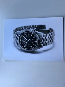 Press Release - IWC Schaffhausen - Note Presse - Pilot's Montre - Picture 1 of 2