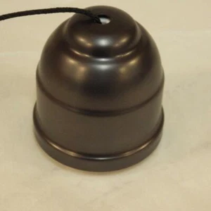 clásico eléctrico negro mate bronce montado techo negro tirón cable interruptor de luz - Imagen 1 de 6