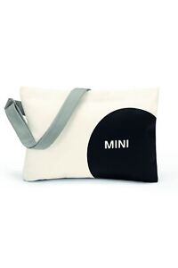 MINI Genuine Musette Shoulder Bag Car Face Detail White Black Grey Travel