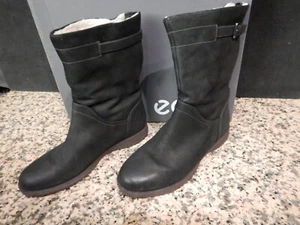 ECCO - Northway Damen Stiefel Stiefeletten Leder Schwarz Gr. 41 - Bild 1 von 3
