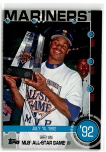 2015 Topps Ken Griffey Jr. Baseball History "1992 All Star Game MVP" 15B Mariner