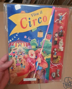 Viva Il Circo - Classica Licorne Edizioni Vintage Anni 90 - Circo In 3D nuovo - Foto 1 di 1
