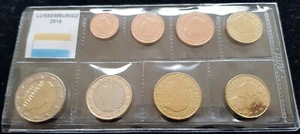 MDS LUXEMBURG EURO - KMS 2018, 1 CT - 2 EURO, UNZIRKULIERT IN MÜNZTASCHE - Picture 1 of 2