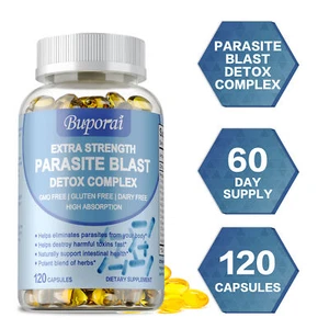 Parasite Blast Detox Complex 1485mg - Darm- und Darmunterstützung, Verdauungsgesundheit - Bild 1 von 13