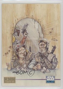 1995 Topps Star Wars Galaxy Series 3 1st Day Production Alternate Visions 1h2