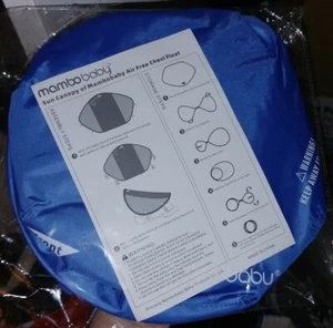 New MAMBOBABY Blue Sun Canopy For Air Free Chest Float - Picture 1 of 3