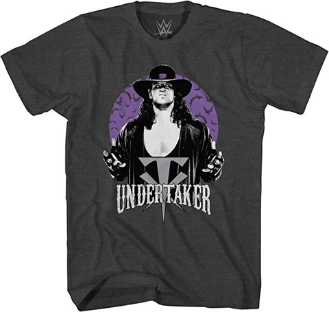 WWE The Undertaker Superstar Wrestlers Men's Graphic T-Shirt **Choose Size** Cover