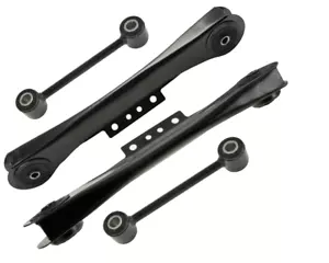 4 Pcs Rear Upper Control Arms Stabilizer Bar Jeep TJ SE Sport 2.4L 4.0L Wrangler - Picture 1 of 5