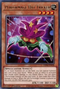 Performage Hat Tricker - GEIM-EN038 - NM/VLP - Rare - 1st ed - Yugioh - Picture 1 of 1