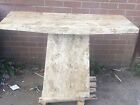 Cream Marble Console Table Contemporary genuine ....HIGH ST PRICE £500+