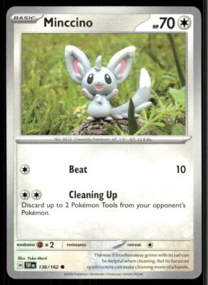 SV05: Temporal Forces #136/162 Minccino - Image 1 of 2