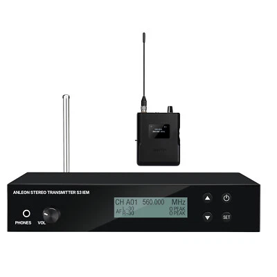 S3D  Wireless In-Ear Monitor System sistema de moniotr sem fio 560-596 - Image 1 of 4