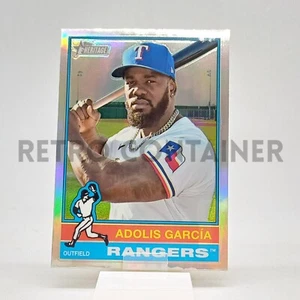 TOPPS Heritage Baseball MLB Cards 2025 - 308 Rangers Adolis Garcia Chrome - Picture 1 of 1