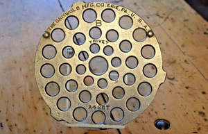 1920s Antique Vintage Griswold No. 8 Cast Aluminum Trivet A465T - Bild 1 von 4