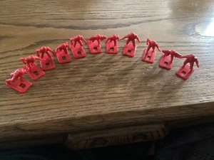 Juego de 11 futbolistas eléctricos Tudor rojos - Imagen 1 de 6