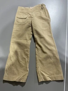 BURBERRY 100% Authentic Beige Corduroy Pants READ Girls 8Y. - Picture 1 of 10