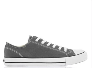 Zapatillas de deporte SoulCal & Co de lona con cordones para hombre gris talla UK 8,5 #REF90 - Imagen 1 de 12