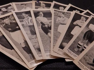 Miniatur Tafel Portraits Fußball Stars aktuelle Zeiten 1937 Karten selber aussuchen - Bild 1 von 27