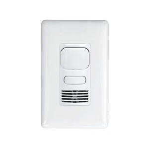 Hubbell Lighting LHMTS1-G-WH LightHAWK Wall Switch Sensor, White - Picture 1 of 12