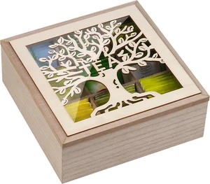 Tea Box Organizer Tea Organizer For Tea Bags Tea Bag Holder Wood Tea Holder For - Picture 1 of 6