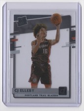 2020-21 Clearly Donruss Rated Rookie CJ Elleby Rookie Portland Trail Blazers #83