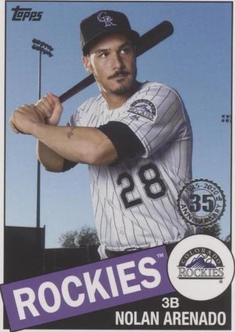 2020 Topps - Nolan Arenado #85-41