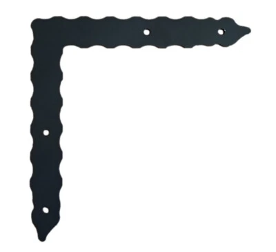 Staffa per travi in legno giunzione a "L" verniciata grigio grafite - Immagine 1 di 3