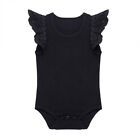 Newborn Infant Baby Girl Romper Jumpsuit Bodysuit Outfits Swan Lacework Clothes