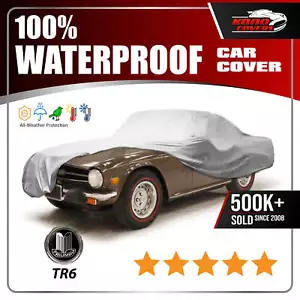 TRIUMPH TR6 1968-1976 CAR COVER - 100% Waterproof 100% Breathable - Bild 1 von 11