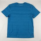 C9 Champion Tshirt Mens Medium Blue Duo Dry Crew Neck Short Sleeve Athletic
