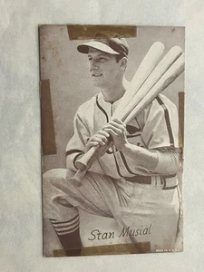 1947 Stan Musial Exhibits Card Original Fair Condition Take a Look - Picture 1 of 7