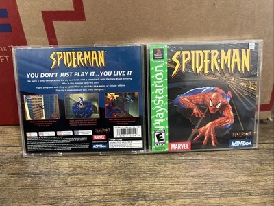 PlayStation 1 Spider-Man Greatest Hits SOLO ESTUCHE Y MANUAL EN MUY BUEN ESTADO Foto 1 de 2