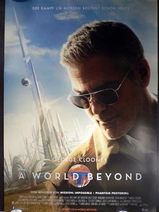 A World Beyond - George Clooney - Filmposter A1 84x60cm gerollt - Picture 1 of 1