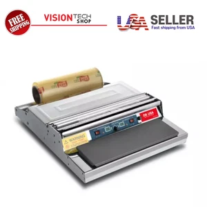 VisionTechShop 20 pollici/500 mm avvolgitrice per alimenti pellicola per confezioni alimentari - Foto 1 di 11