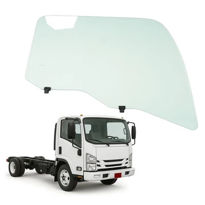 Front Door Window Glass For 08-18 Isuzu NPR NQR NRR ELF Cabover Passenger Side Foto 1 de 4