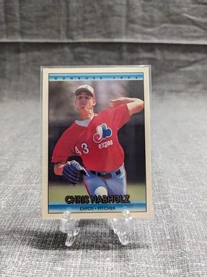 1992 Donruss #170 Chris Nabholz - Image 1 of 2