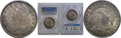 1830 50C Bust Half Dollar  PCGS AU-58 - Image 1 of 3