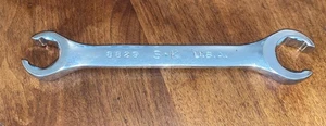 S-K Tools 8829  19mm x 21mm SuperKrome 6 Point Flare Nut Open End Wrench USA - Bild 1 von 4