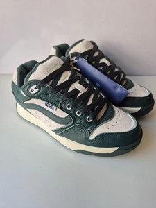 Womans Vans Rowley XLT Vintage Goblin Trainers in Green and White UK 5 NEW - Picture 1 of 10