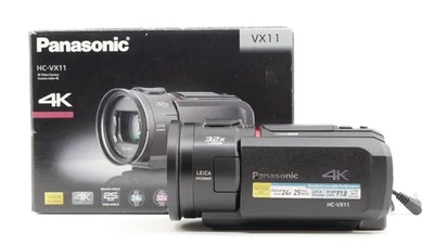 Sehr gut! - Panasonic HC-VX11EG-K  - Camcorder 4K  HC VX11 EG-K OVP - Händler - Bild 1 von 4
