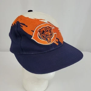 Vintage Logo Athletic Chicago Bears Splash Hat Snapback Cap NFL Football 90s - Bild 1 von 12
