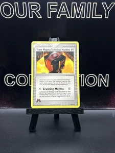 Team Magma Technical Machine 01 84/95 EX Aqua vs Magma Regular Pokemon TCG NM - Picture 1 of 6