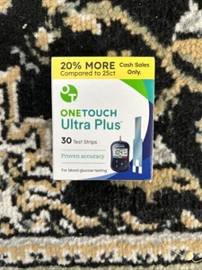 One Touch Ultra Plus 30ct Blutzuckerteststreifen - Bild 1 von 2
