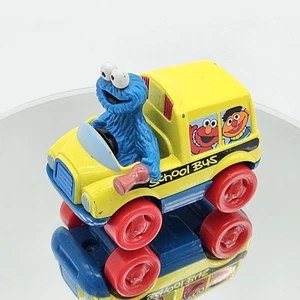 2005 Mattel Sesame Street Cookie Monster School Bus_S ONE ONE - Picture 1 of 8