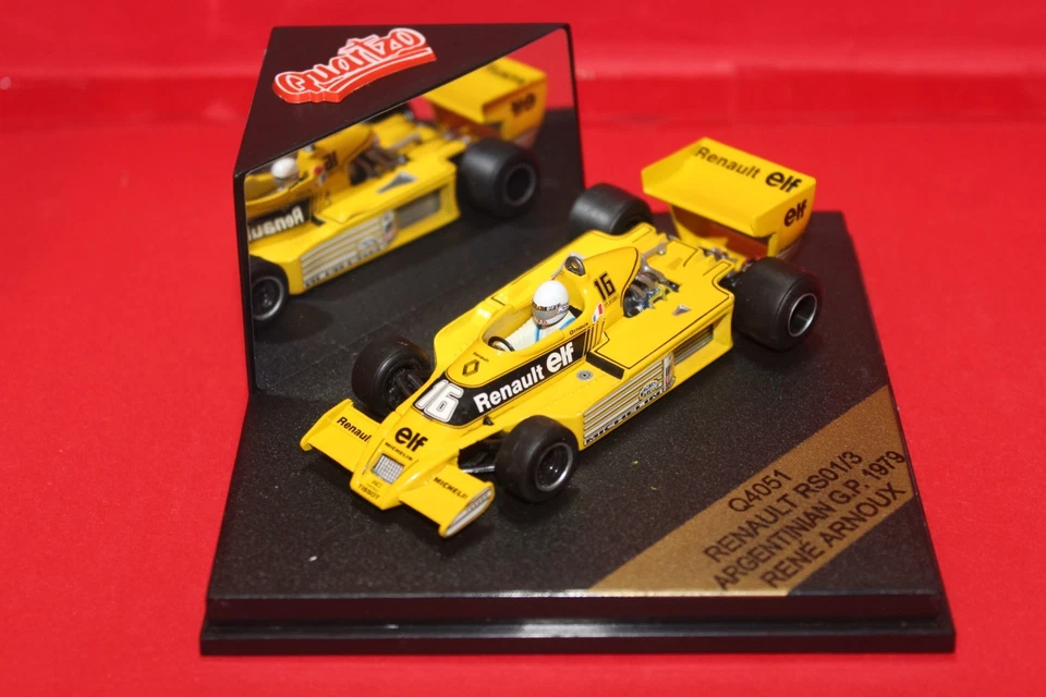 1/43 Équipe Renault Elf RS01/3 (1979) - #16 R. Arnoux - QUARTZO - Immagine 1 di 4