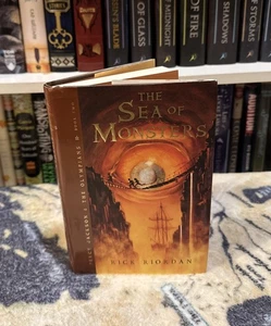 The Sea Of Monsters - Rick Riordan (2006 Hardcover) First Edition/15th Print, VG - Bild 1 von 17