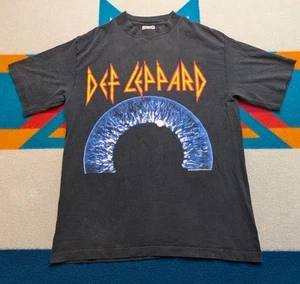 Camisa De Colección Def Leppard Adrenalize 1992 Hecha en EE. UU. Puntada Única Desteñida Grande - Imagen 1 de 7