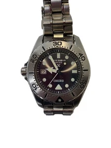 SEIKO Solar Watch Analog Stainless Steel V147-0AW0 Men's Wristwatch From Japan - Picture 1 of 12