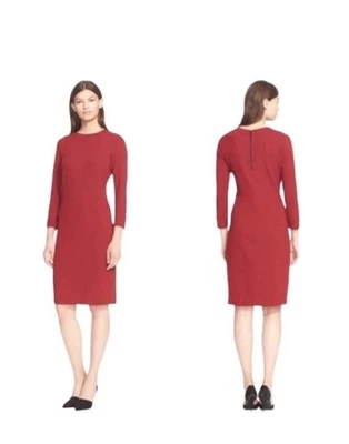 Vince red crepe dress size medium - Image 1 of 4