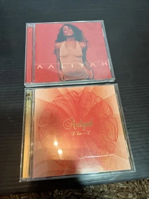 Aaliyah: 2 CD Lot W/DVD ~ Self Titled & I Care 4 U Pre Owned VG Foto 1 de 4